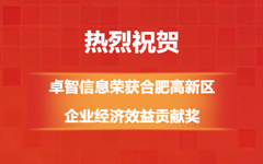 热烈祝贺!日韩茄子视频app信息荣获合肥高新区企业经济效益贡献奖